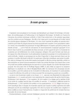 Carte de comportement de la neurotransmission thermo-photoélectrique