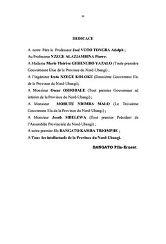 Les gouvernements provinciaux et les assemblées provinciales