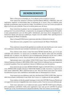 L'exercice de la contrainte par l'Union Africaine sur ses membres