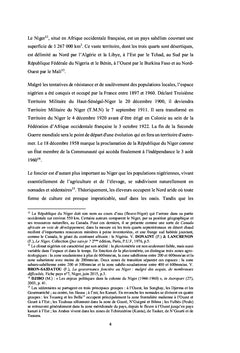 L'évolution du régime foncier au Niger de 1959 à 2010