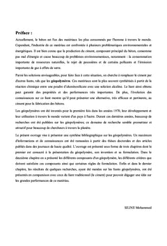 État de l'art sur les liants géopolymères