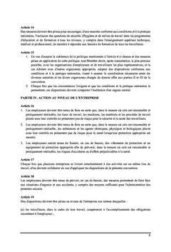 Hygiène, santé et sécurité au travail en R.D.Congo
