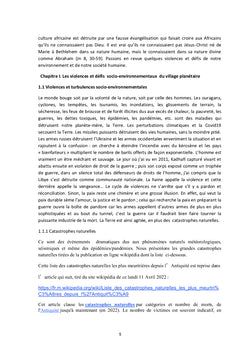 Turbulences socio-environnementales et insécurité globale