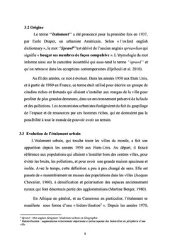 Extension urbaine dans la ville de Yaoundé (Cameroun)