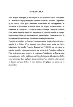 La problématique de la communication de l'information financière