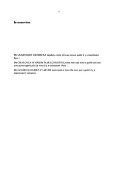 Etude des glissements de terrain en milieu urbain
