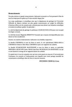 Etude des glissements de terrain en milieu urbain