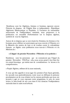 Pour l'Histoire et la Mémoire du drapeau national algérien