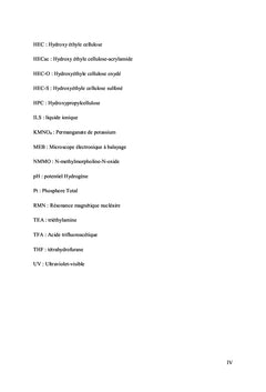 Développement de nouveaux matériaux à base de la cellulose