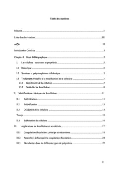 Développement de nouveaux matériaux à base de la cellulose