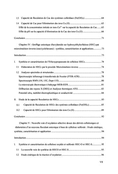 Développement de nouveaux matériaux à base de la cellulose
