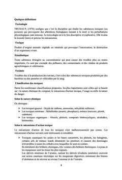 Écotoxicologie générale