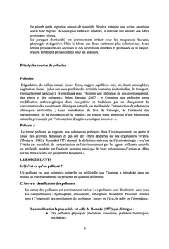 Écotoxicologie générale