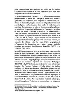 Le rôle de la Géographie dans l'Aménagement du Territoire