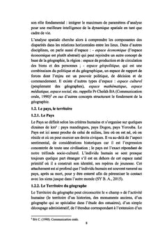 Le rôle de la Géographie dans l'Aménagement du Territoire