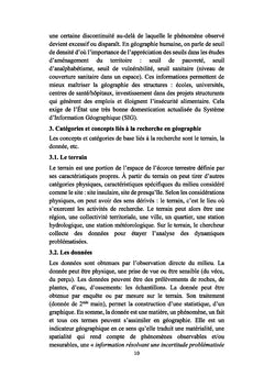 Le rôle de la Géographie dans l'Aménagement du Territoire