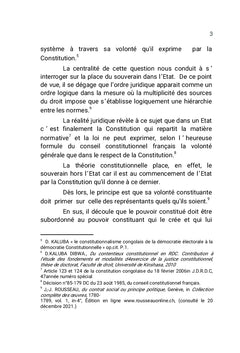 La démocratie constitutionnelle en Afrique: mythe ou réalité ?