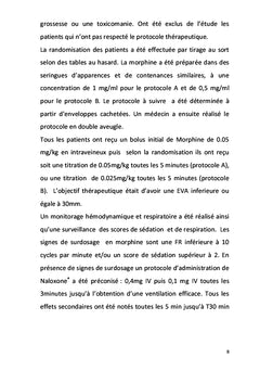 Quel régime de titration morphinique adopter aux urgences ?