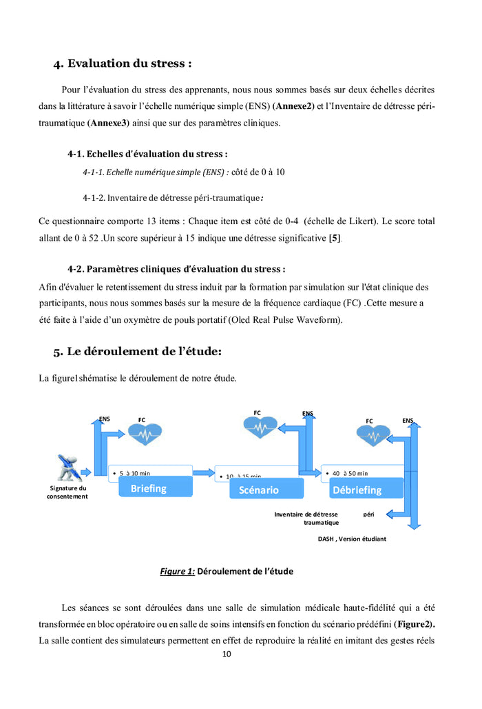 Stress et situation critique en simulation médicale