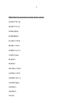 Guide de Méthode numérique