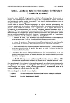Tome 4. Guide de renforcement de capacités des municipaux du Sénégal