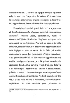 L'ingéniosité du bricoleur chez François Jacob