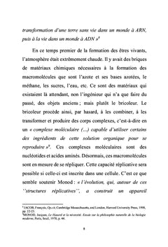 L'ingéniosité du bricoleur chez François Jacob