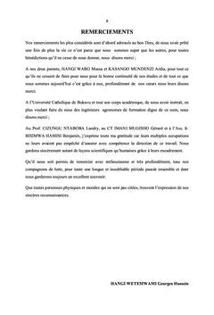 Étude comparative de la diversité floristique et du carbone stocke