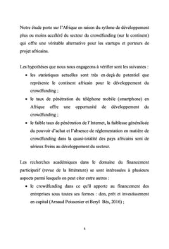 Potentiels et limites du crowdfunding en Afrique
