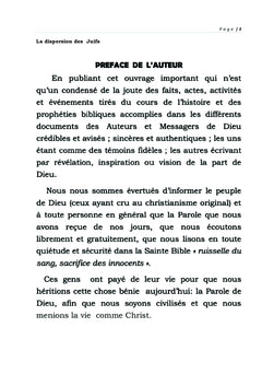 La Dispersion des Juifs et la Civilisation dans le Monde Contemporain