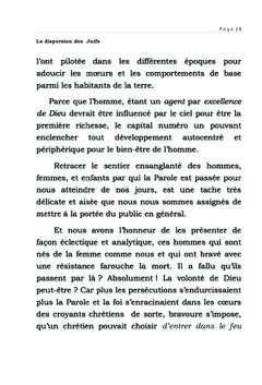 La Dispersion des Juifs et la Civilisation dans le Monde Contemporain