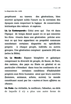La Dispersion des Juifs et la Civilisation dans le Monde Contemporain