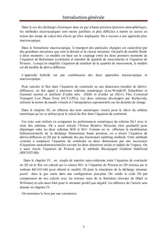 Modélisation de la propagation du streamer dans l'azote