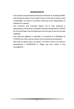 La loi applicable au contrat électronique en droit burkinabè