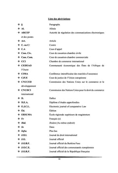 La loi applicable au contrat électronique en droit burkinabè