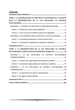 La loi applicable au contrat électronique en droit burkinabè