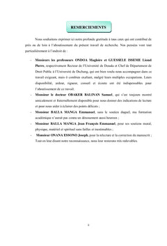 La protection du domaine public en Afrique - Tome 1