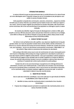 Les marchands pirates à Lubumbashi