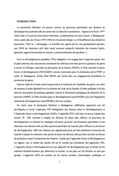 Les apports des associations féminines dans le développement local