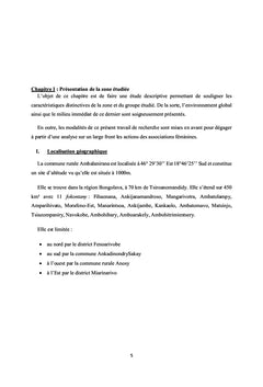 Les apports des associations féminines dans le développement local