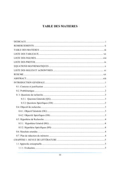 Évaluation des mesures de PGES