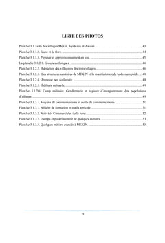 Évaluation des mesures de PGES