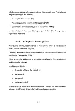 Aspect phénotypique et moléculaire des   thalassémies intermédiaires