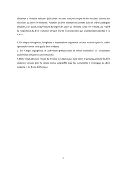 Droits de l'homme et souveraineté de l'Etat en Afrique