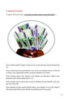 Le budget et la gestion familiale