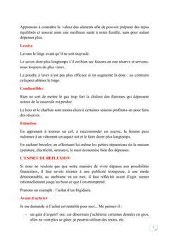 Le budget et la gestion familiale