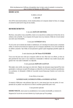 Rôle des Pharmaciens d'officine et hospitalier pendant la Covid-19