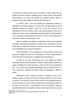 Le Principe de la loi chez Montesquieu