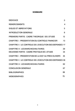 Le rôle du Contrôle Financier dans l'exécution des dépenses publiques