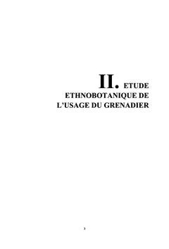 Contribution à la valorisation du grenadier